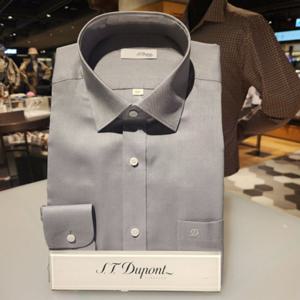 [듀퐁셔츠] 듀퐁셔츠 SE4SM11LS107SGY 24SS 비지니스 라인 100수 옥스포드지 순면 일반 핏 셔츠 SE4SM11LS107
