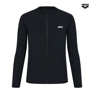 아레나 남자 성인 루카 레저 집업 래쉬가드A4BM1PR07BLK