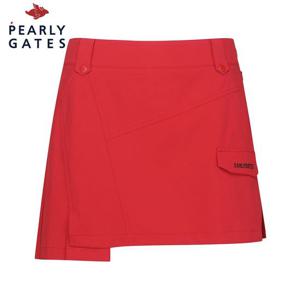 [파리게이츠] 여성 페이크 포켓 백 플리츠 큐롯 스커트