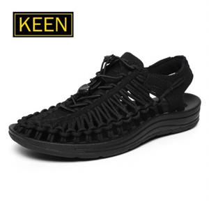 [킨] 여성 유니크 샌들 블랙 1014099