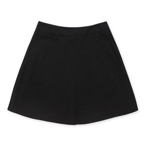 [잭앤질] 여성 뒷밴딩 와끼지퍼 훌스커트(32272PK951_BK)