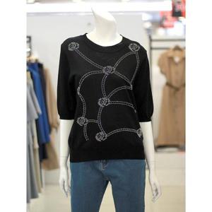 아니베F 세이브존03 7부 소매 핫픽스 니트 JEKA35KPO510