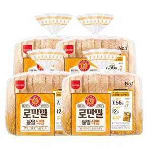 [JH삼립]로만밀 통밀식빵 420g 4봉