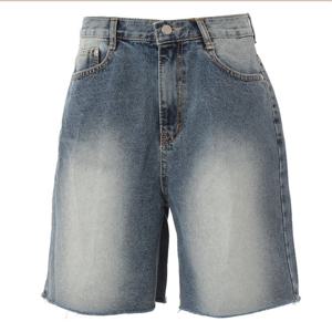 [에이비에프지]워싱포인트 하이웨이스트데님핫팬츠 APY5QE39G