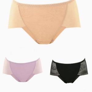 와코루 플라워패턴 자카드 햄라인팬티WLGC302T