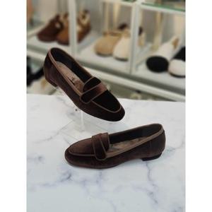 한슈 세이브존07 기모 벨벳 로퍼 1.5cm HS037005la