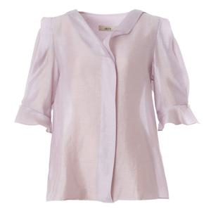 [에이비에프지]프릴넥포인트 V넥블라우스 APY3ZB31H