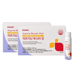 [지앤씨][GNC] 아르기닌 부스터 샷 (30mL X 14병 X 2개)