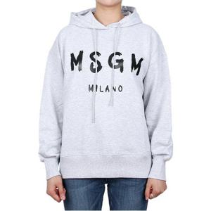 [MSGM] 브러시드 로고 후드 (2000MDM515 200003 94)