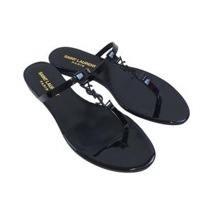 생로랑 여성 카산드라 플랫 슬라이드 샌들 776081 1TVVV 1000