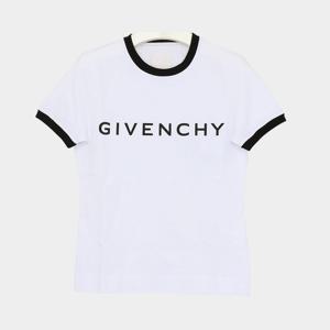 지방시 아키타이프 로고 슬림핏 반팔 티셔츠 BW70BF3YAC 116