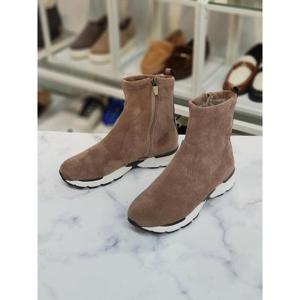 한슈 세이브존07 스웨이드 기모 앵클부츠 HS86325so