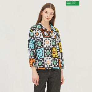 [베네통]베네통 제프리 블라우스 BABL07341_MU