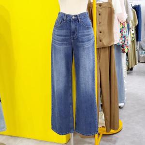 르피타 DP01 반밴드 통 일자 데님 팬츠 L245UJE804