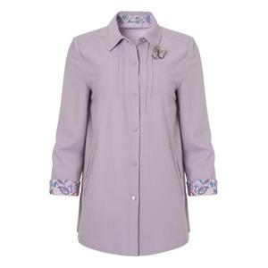 [리본] 리본 소매배색 블라우스 RD7-BL210 RD7BL210