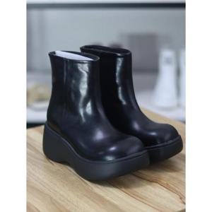 바이로쏘 세이브존06 라운드 토 키높이 플랫폼 5.5cm 앵클부츠 (BY)24S12122BI1