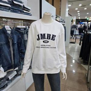 잠뱅이 동백01 유니 아플리케자수 맨투맨 DO1WTS244