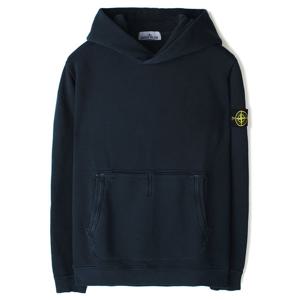 24FW 스톤 워싱 포켓 후드 맨투맨 네이비 811561041 V0120