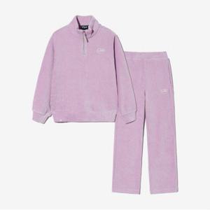 [휠라키즈] 벨로아 골지 크롭 반집엎 상하세트 (FK2FSG4102F_MAE