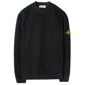 23FW 스톤 기모 와펜 맨투맨 블랙 791561352 V0029