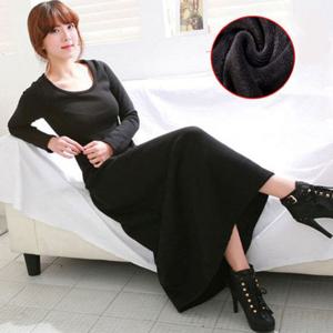 안감퍼 롱원피스 SD-6883