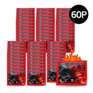 강철핫팩(150g)-60개 손난로형 핫팩 손난로 대용량핫팩 포켓용 군용핫팩 온열팩