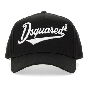 디스퀘어드2 로고 자수 커브드 브림 캡 BCM0881 05C000012124