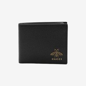 구찌 애니멀리에 레더 반지갑 523664DJ20T1000 BLACK DOM