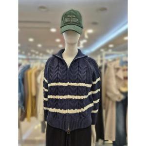 부루앤쥬디 세이브존03 부루앤쥬디 빅꽈단가라 집업 가디건 AGBQBJP101BA