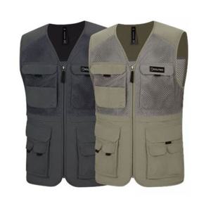 [콜핑]LD08 남자 여름 다양한 수납주머니 낚시 등산 메쉬조끼 KVV7171M