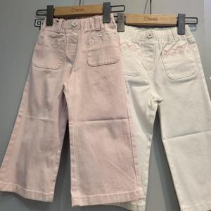 치크 DP01 콫 주머니 와이드팬츠 CKTC2512G