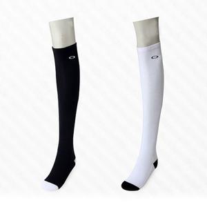 여성골프웨어 원형자수 골프니삭스 스포츠 양말 스타킹 발바닥도톰