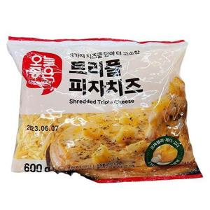 [에이알비티] 오늘좋은 트리플 피자치즈 600g x 1개 86592