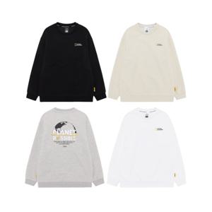 [내셔널지오그래픽키즈]K251USW960 백그래픽 맨투맨 4종택 1