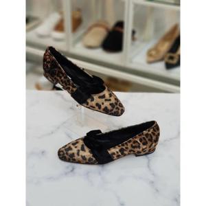 [한슈]한슈 세이브존07 호피 리본 단화 2cm HS361226mo (2925373