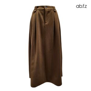 [에이비에프지]반 밴딩 A라인 롱 스커트 APZ1HS36A