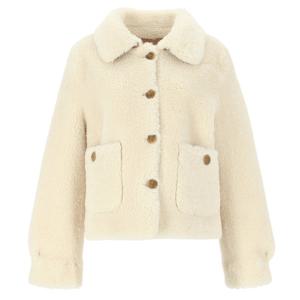 [에이비에프지]큐티 빅 포켓 포인트 무스탕 재킷 APZ1QF02A