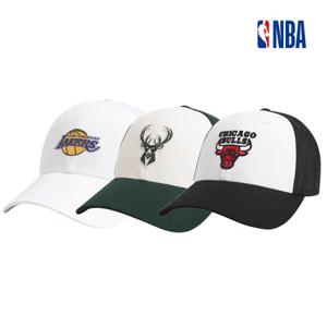 NBA 남녀공용 어센틱 농구팀 트러커 메쉬 하드볼캡 N255AP458P