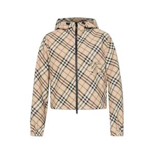 버버리 리버시블 체크 자켓 베이지 여성 8104910