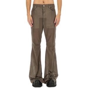 릭오웬스 라이트웨이트 하이웨이스트 플레어 진 RU01E5335 CV34