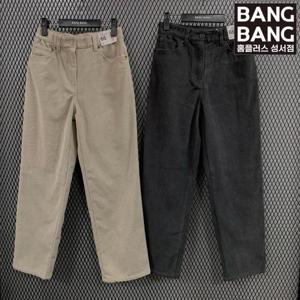 뱅뱅 HC04 가을겨울 여성 약기모 스판 골덴바지 NPL605