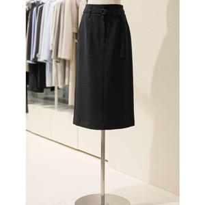 [숲] SOUP 숲 H라인 벨티드 미디 스커트 (SB3TRM5) SB3TRM5