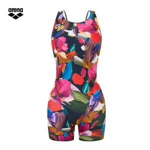 [아레나] 아레나 로사 A5SL1LS04 BLK (주머니백 증정) 여성일반 브라컵내장 U백 3부 반신 실내수영복 A5SL1LS04