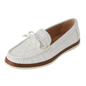 [엘칸토]여성쿠션 펀칭 캐주얼 데일리 로퍼 LCWC08U513