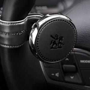 autoban 블랙슈트 가죽고리 파워핸들 블랙 오토반