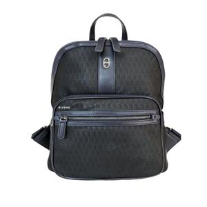 [에스콰이아]24 신상 뉴 로고 패턴 고급 원단 슬림 경량 여성 백팩 ECDFHB648BK