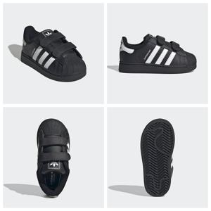 아디다스키즈 JI3991 슈퍼스타 2 벨크로 스니커즈 등원 운동화 HMDK