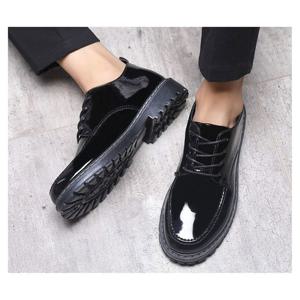 남자신발로퍼 1P 반짝 유광 캐주얼 정장 구두 단화