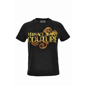 베르사체 반팔 티셔츠 76HAHG00 CJ00GG89 Black