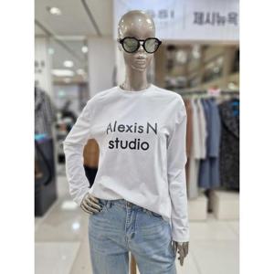 제시뉴욕 세이브존04 레터링 긴팔 티셔츠 AEM5NSTZ2300PP